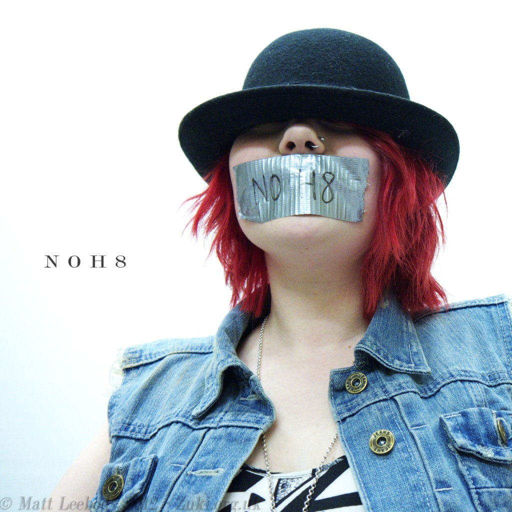 Antonia 2 - NoH8 Photography Project. Photo by Matt Leebody and is copyright.