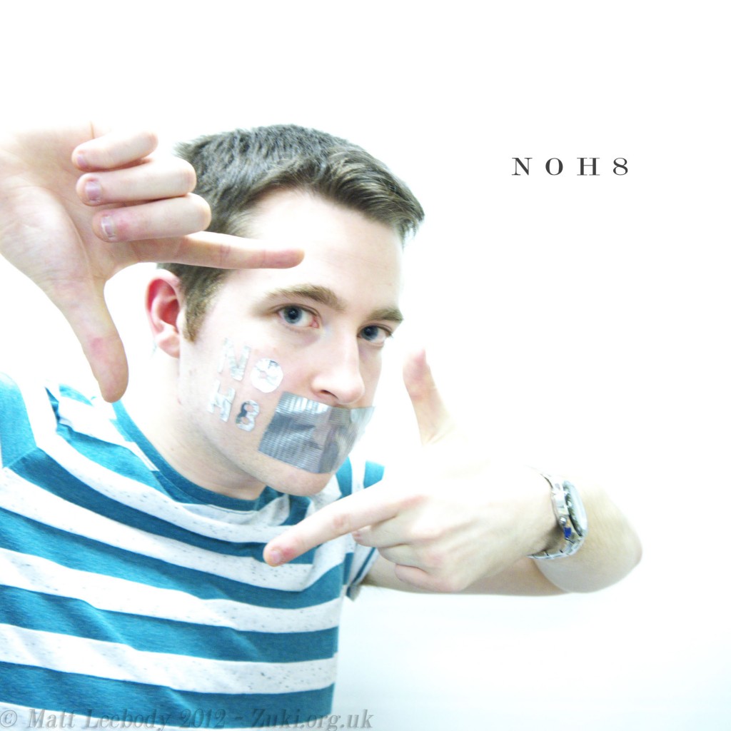 Matt Leebody 3 - NoH8 Photography Project. Photo by Matt Leebody and is copyright.