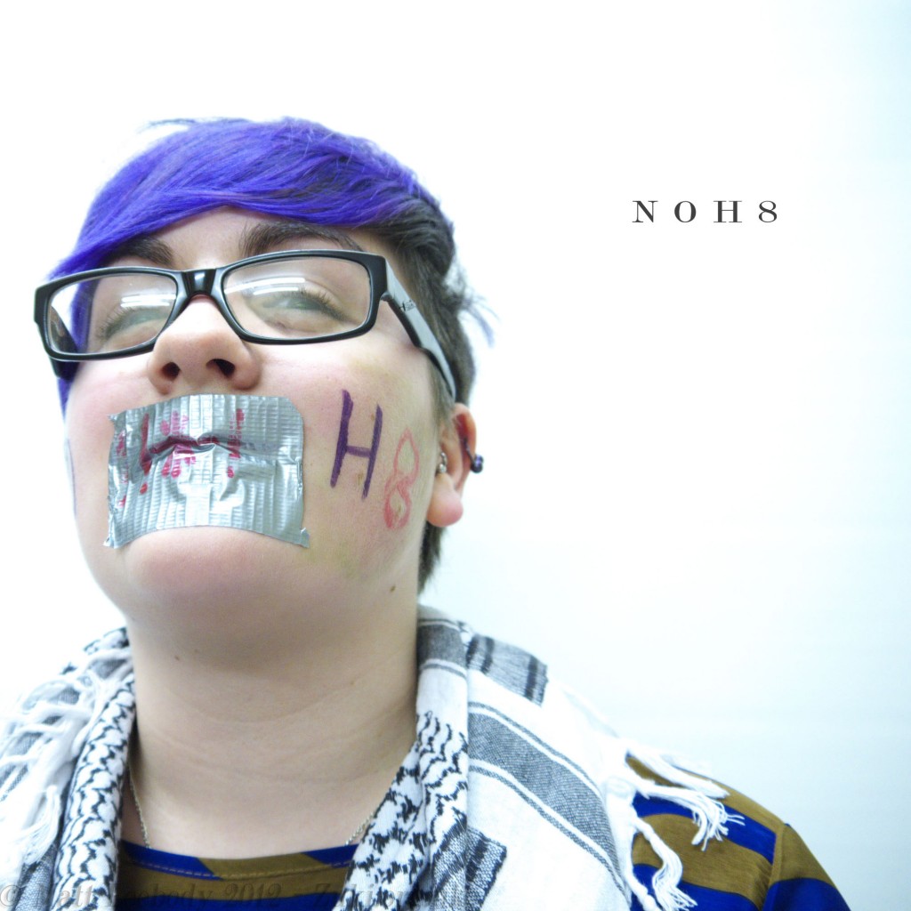 Robyn 2 - NoH8 Photography Project. Photo by Matt Leebody and is copyright.